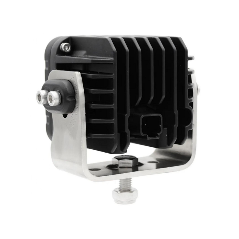 Faro lavoro LED quadrato 10-30V, 50W, 4200LM, 5 LED, raggio ampio/largo