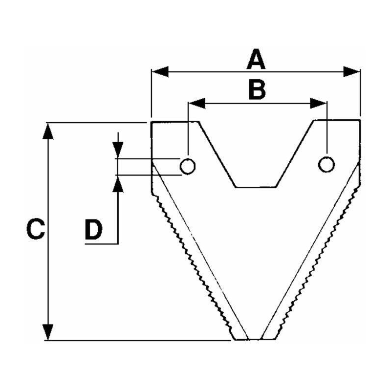 SEZIONE 76x80x2 MM ADATTABILE A 580024664