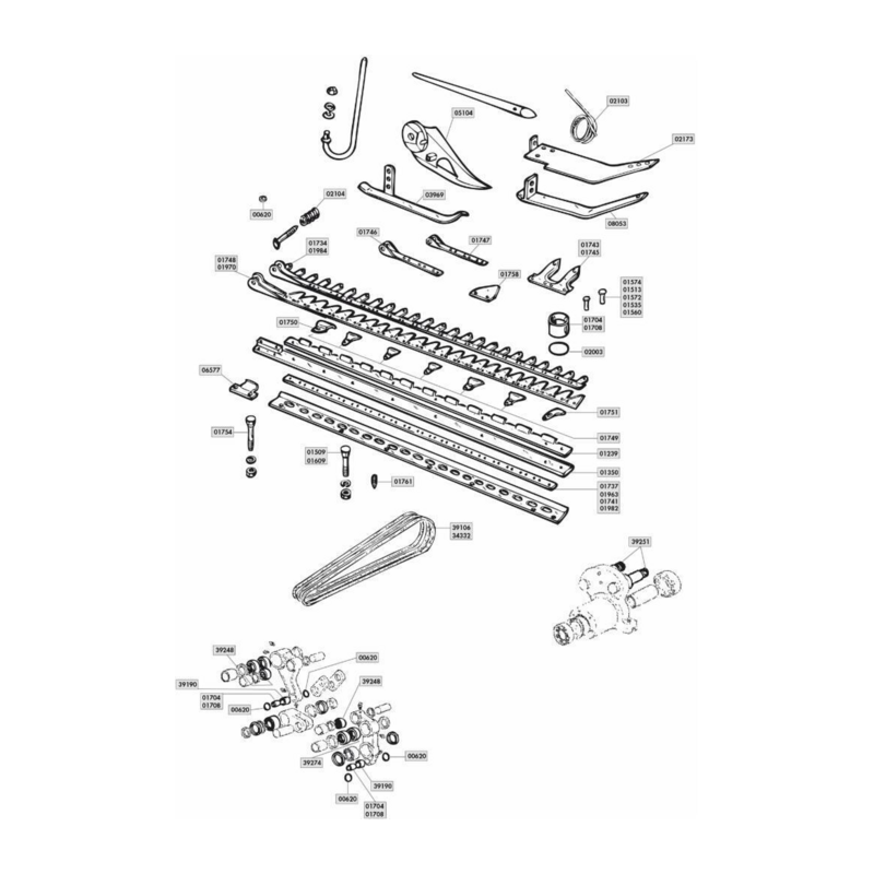 ASTA FORATA SUPERIORE 12 DENTI