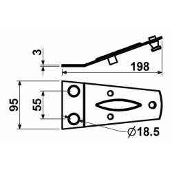 PIASTRA PORTACOLTELLO
