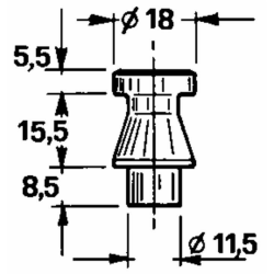 PERNO ANTERIORE ADATTABILE FAHR