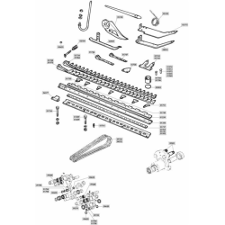 ASTA FORATA SUPERIORE A 14 DENTI, MT 2,12