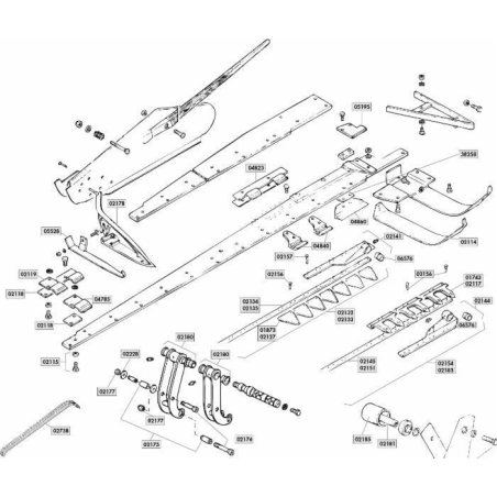 TESTA LAMA COMPLETA CON TESTA TRANCIATA
