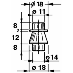 PERNO ANTERIORE ADATTABILE LINCE