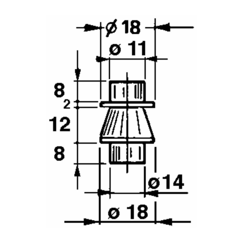 PERNO ANTERIORE ADATTABILE LINCE
