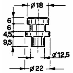 PERNO ANTERIORE ADATTABILE PZ