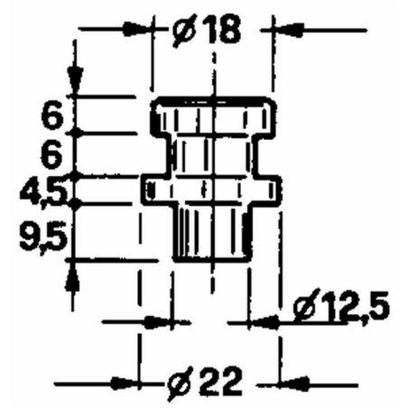 PERNO ANTERIORE ADATTABILE PZ