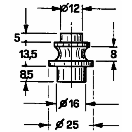 PERNO ANTERIORE ADATTABILE BELLON