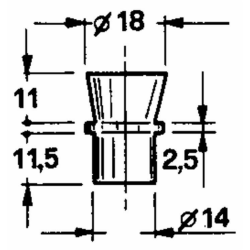 PERNO ANTERIORE ADATTABILE GALFRE'
