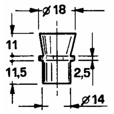 PERNO ANTERIORE ADATTABILE GALFRE'