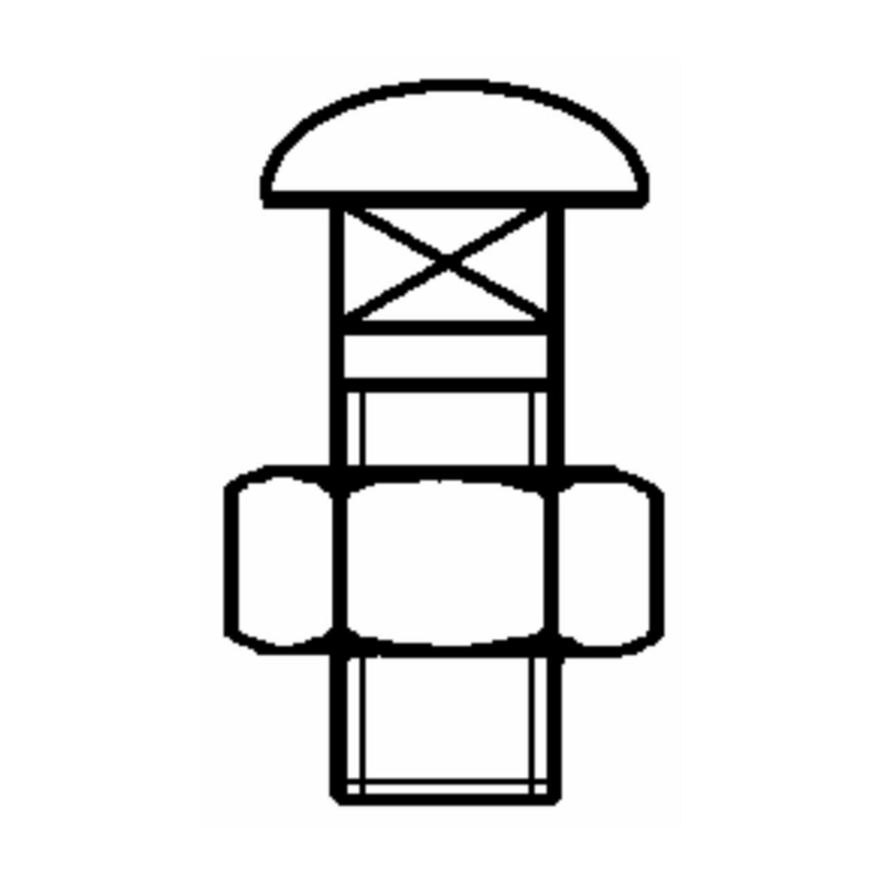 BULLONE 10MA ADATTABILE A RANGHINATORE FORT-BCS
