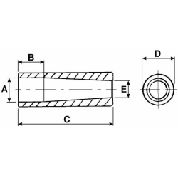 BUSSOLA PER DENTI A PALETTA