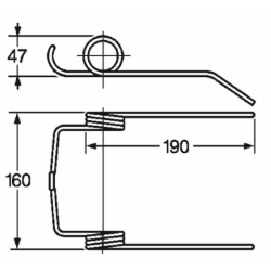 DENTE MIETITREBBIA ADATTABILE NEW HOLLAND