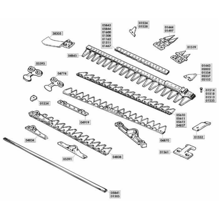 ASTA FORATA 11 SEZIONI