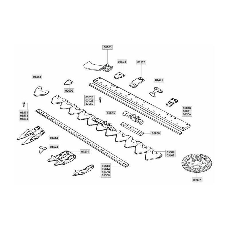 ASTA FORATA 11 SEZIONI