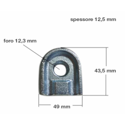 ATTACCO FERMADENTE UNIVERSALE PER ANDANATORE