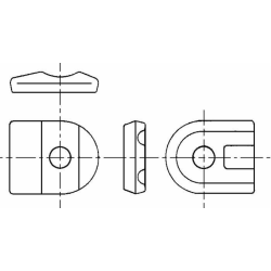 ATTACCO FERMADENTE UNIVERSALE PER ANDANATORE