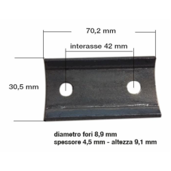 ATTACCO FERMADENTE PER SEMINATRICE