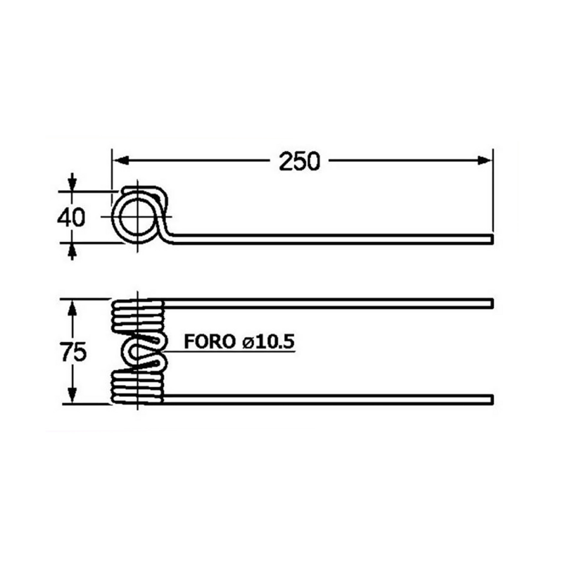 MOLLA RANGHINATORE ADATTABILE IMA LA ROCCA CORTA