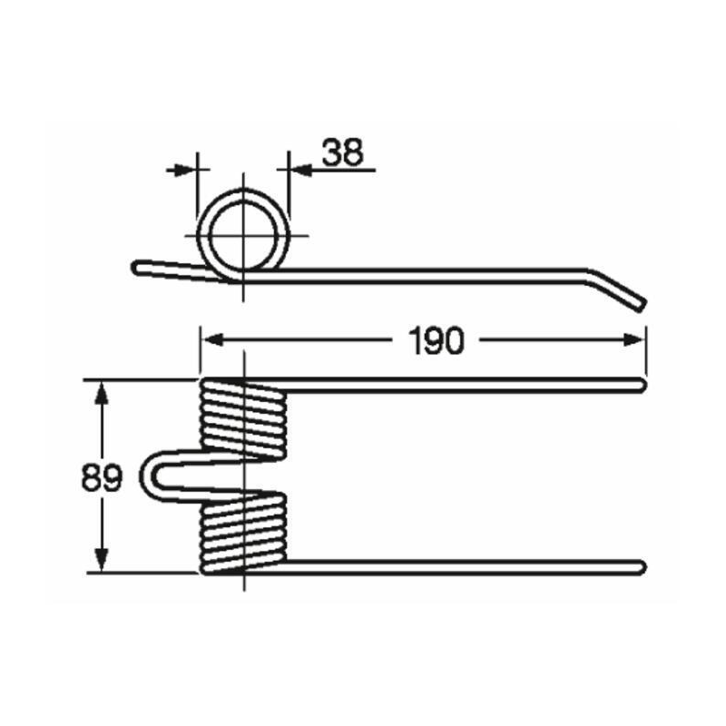 DENTE PICK UP ADATTABILE HESSTON REF.7893746