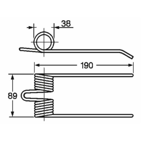 DENTE PICK UP ADATTABILE HESSTON REF.7893746
