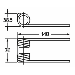 DENTE ROTOPRESSA ADATTABILE GALLIGNANI, KEMPER, KRONE