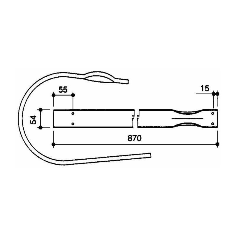 FASCIA ROTOPRESSA RACCOGLITRICE ADATTABILE MORRA