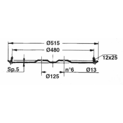 PIATTELLO CONSUMO ADATTABIL FAHR