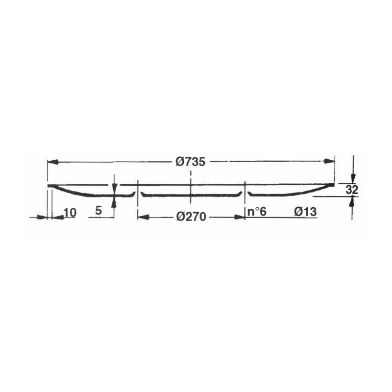 DISCO FOLLE ADATTABILE GALFRE'