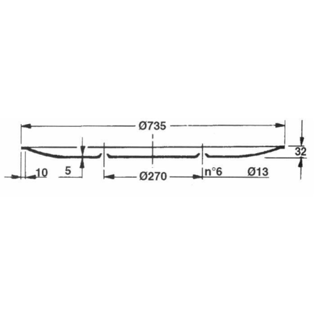 DISCO FOLLE ADATTABILE GALFRE'