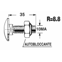BULLONE M10X35 (+ DADO R8.8) PER COLTELLO CARROMISCELATORE