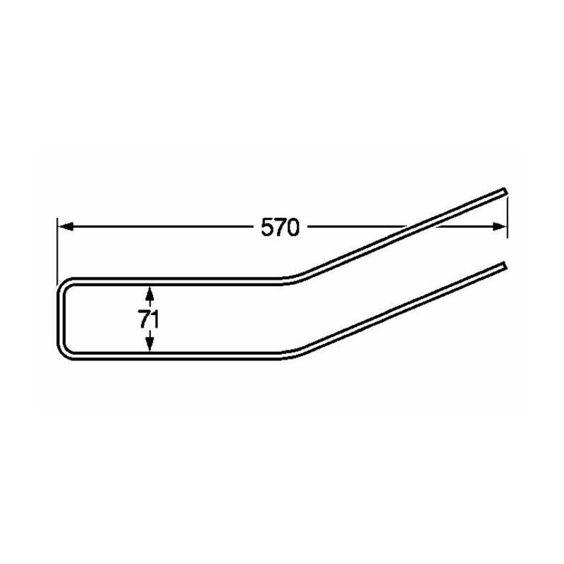 DENTE PER RASTRELLI ADATTABILI KUHN