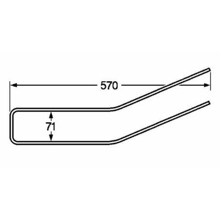 DENTE PER RASTRELLI ADATTABILI KUHN