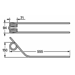 DENTE GIROAND. KUHN 57720200/A