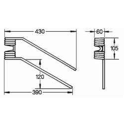DENTE GIRELLO ADATTABILE A FCR,GASPARDO DX