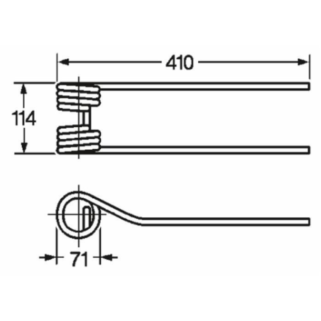 DENTE GIRELLO ADATTABILE A GALFRE'
