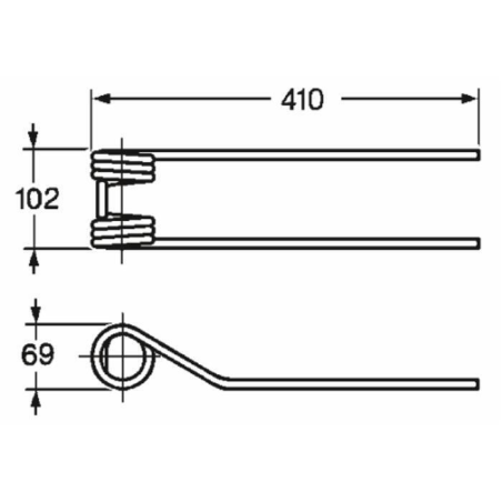 DENTE GIRELLO ADATTABILE A  IMA LA ROCCA