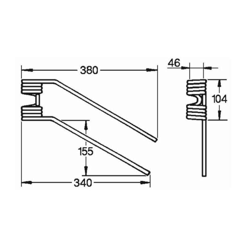 DENTE GIRELLO LINCE DX