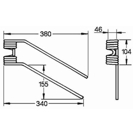 DENTE GIRELLO LINCE DX