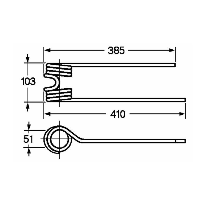 DENTE GIRELLO ADATTABILE POTTINGER SX