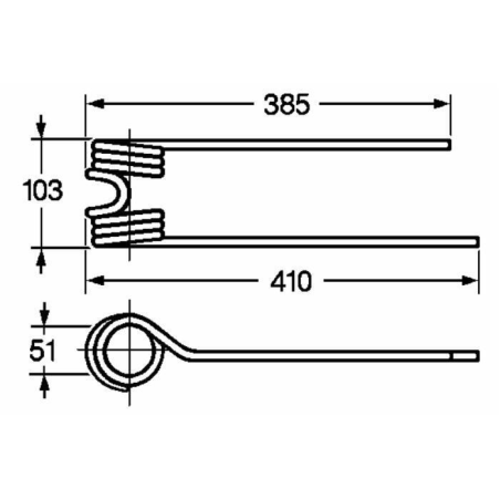 DENTE GIRELLO ADATTABILE POTTINGER SX