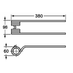 DENTE GIRELLO ADATTABILE POTTINGER