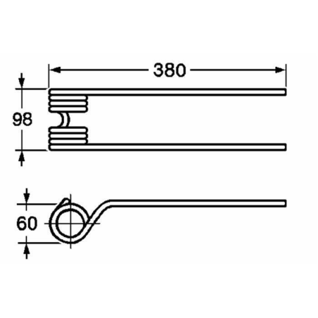 DENTE GIRELLO ADATTABILE POTTINGER