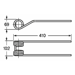 DENTE GIRELLO ADATTABILE SITREX