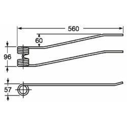 DENTE GIRANDATORE ADATTABILE BORELLO CORTO