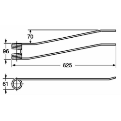 DENTE GIROAND. BORELLO DX