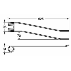DENTE GIROAND. BORELLO SX