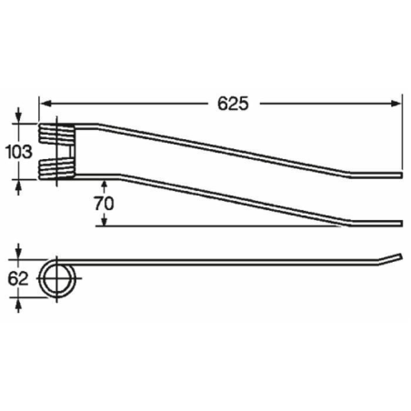DENTE GIRANDATORE ADATTABILE BORELLO SINISTRO