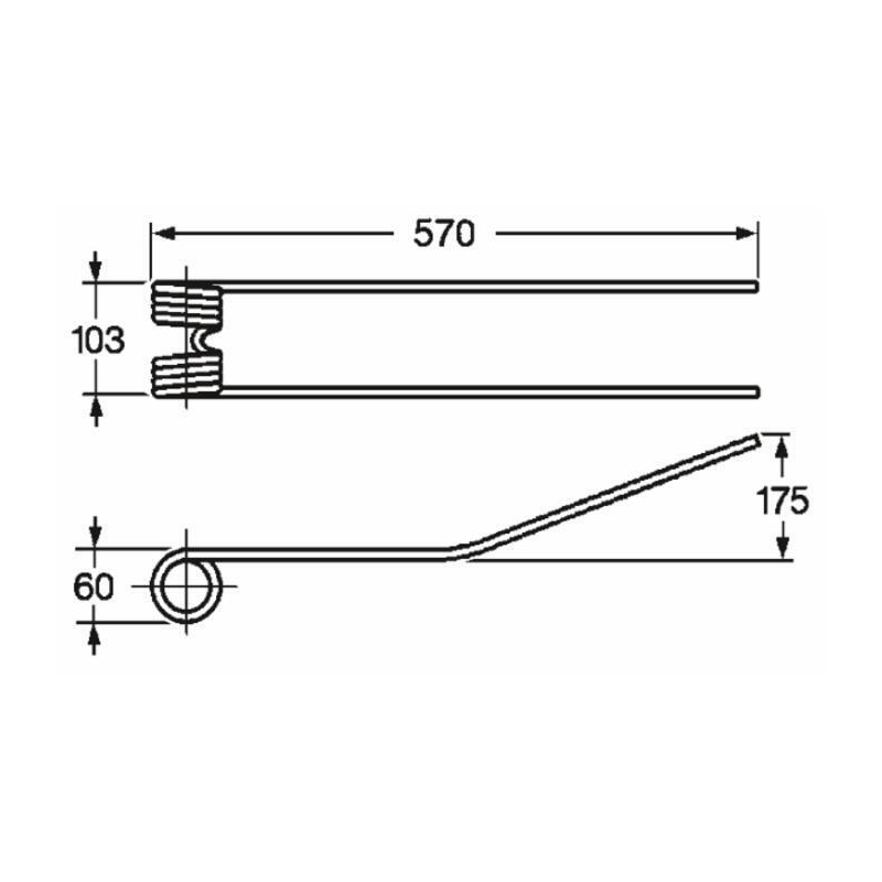 DENTE GIRANDATORE ADATTABILE CORMA