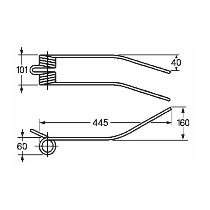 DENTE GIROANDANATORE ADATTABILE KUHN